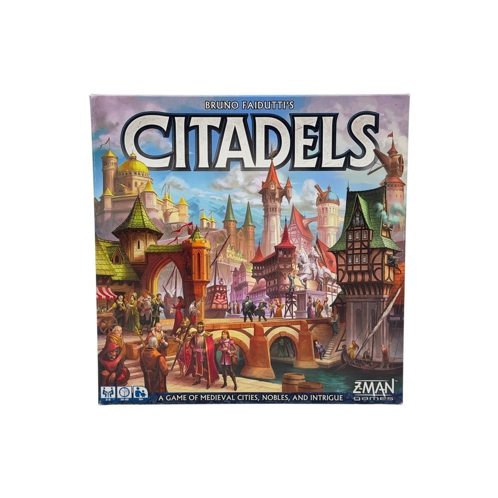 ZMAN Games Citadels Board Game Medieval Strategy Card Game Bruno Faidutti 2016